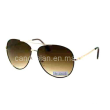 Klassische und hochwertige hochwertige Metall-Sonnenbrille mit AC-Objektiv